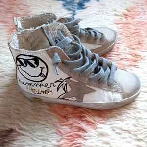 Golden Goose Kids High Tops Size 12